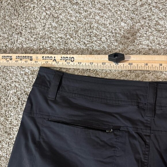 Eddie Bauer Women’s Size 14 Black Nylon Stretch Hiking Pants Outdoor - Picture 12 of 14